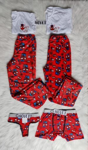 Conjunto de kitty con Spiderman