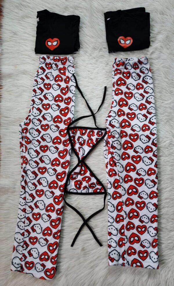 Pijama de Corazones ( blanca)